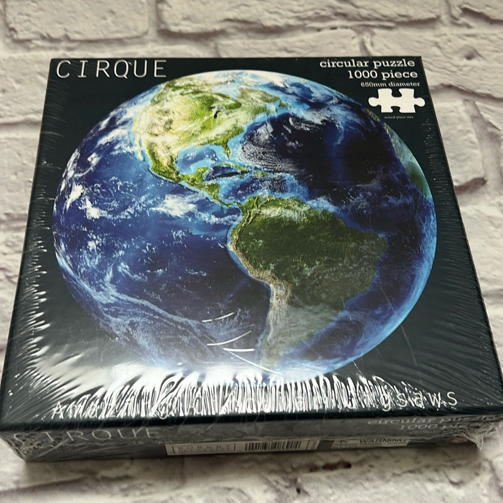 Puzzle cirque the world circle 1000 piece puzzle